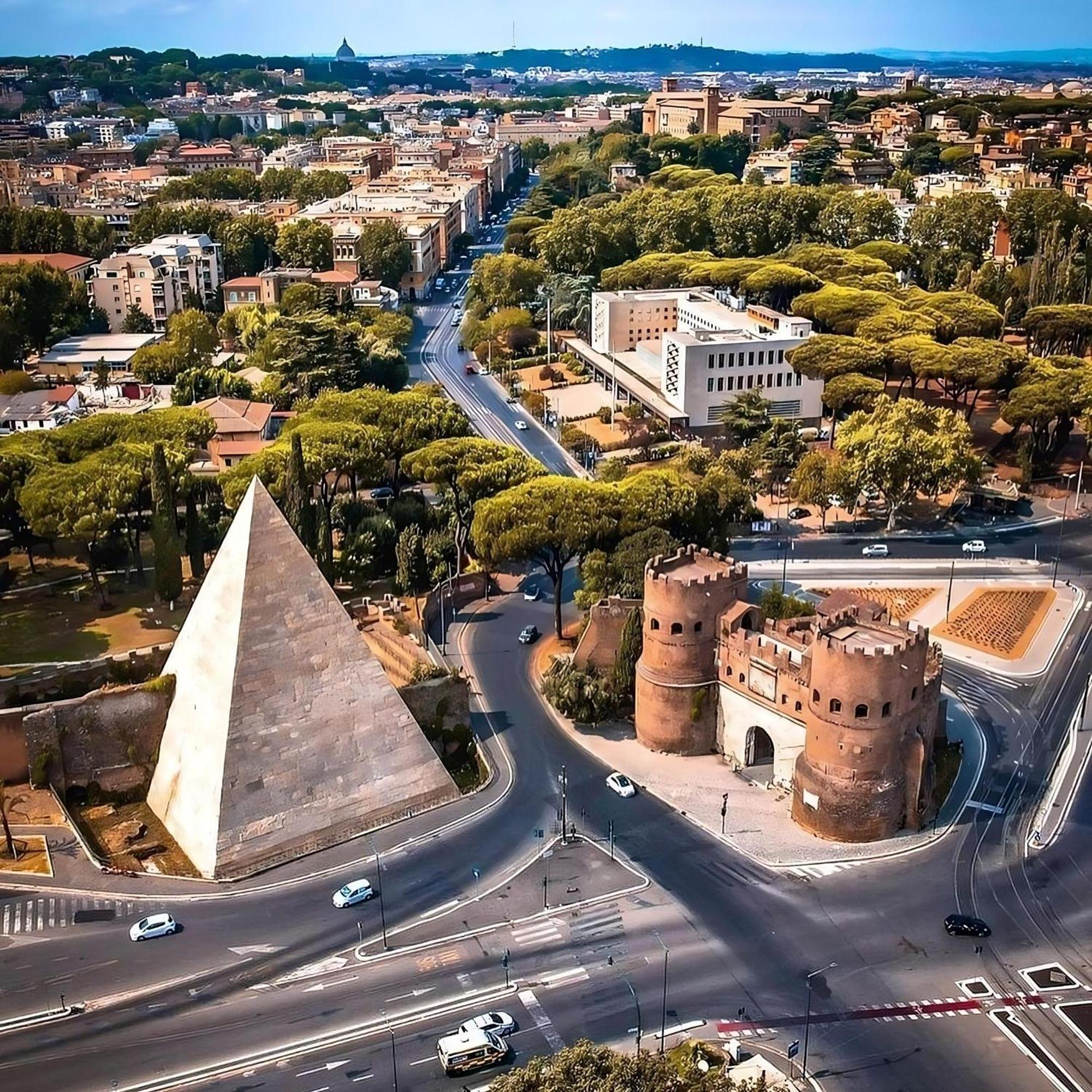 Elena'S Apartment - Piramide Metro Station Рим Экстерьер фото